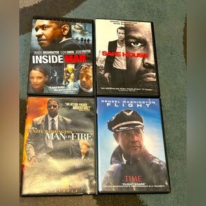 DVD’s starring Denzel Washington